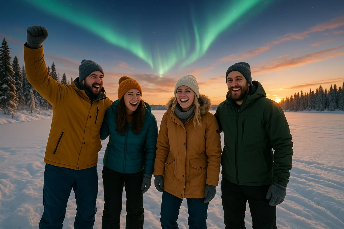 Frozen Finland Outdoor Passage