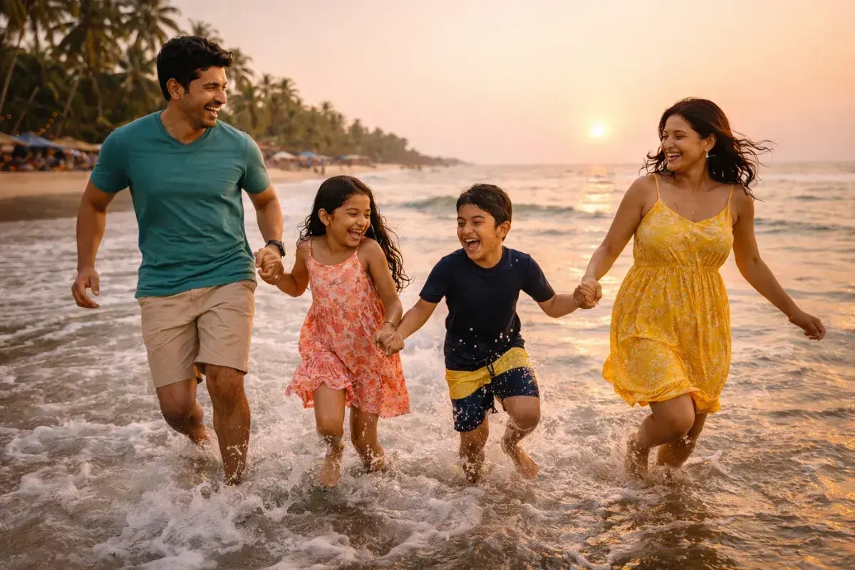 Goa Beach Bliss Family Vacation