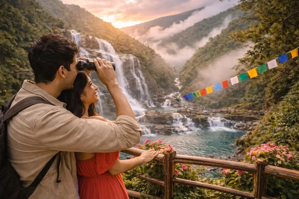 Clouds & Waterfalls Romantic Escape
