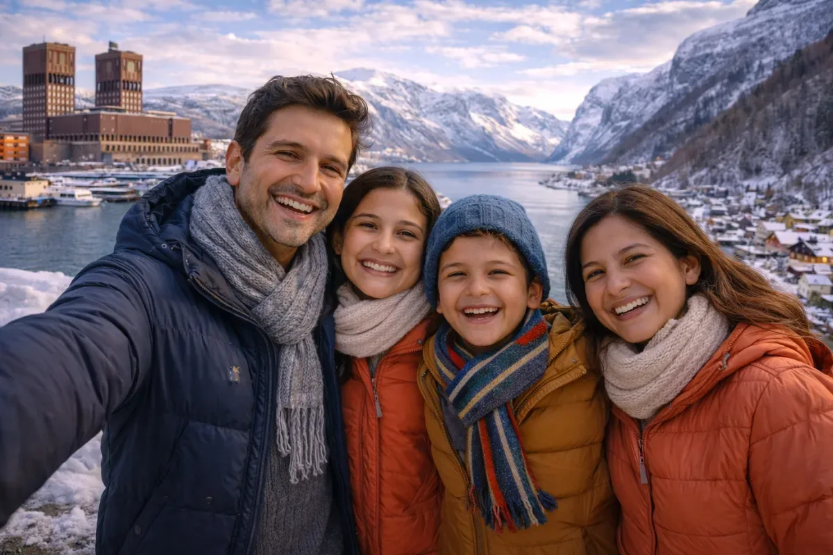 Flowing Norway Fjord Corridor