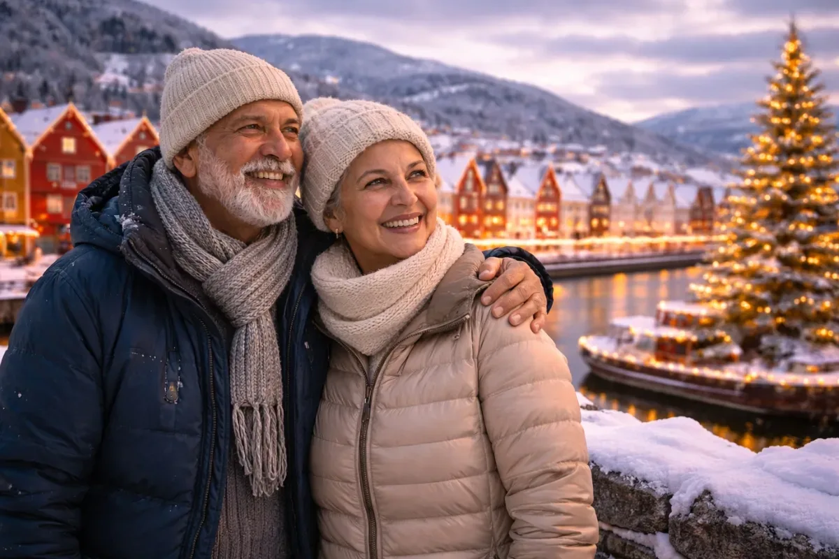 Quiet Norway Winter Passage