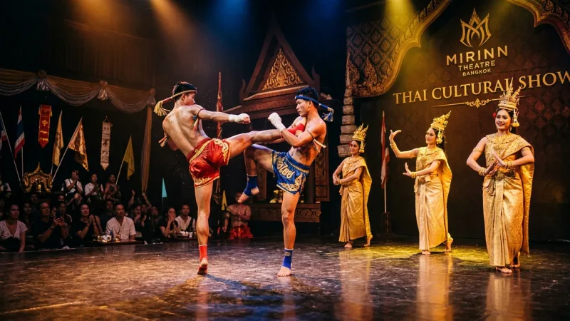 Mirinn Cabaret and Muay Thai show Bangkok