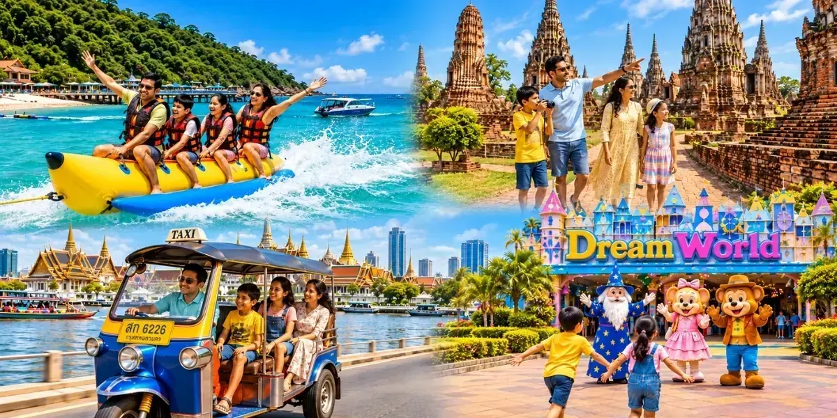 Playful Koh Larn, Ayutthaya & Bangkok Explorer