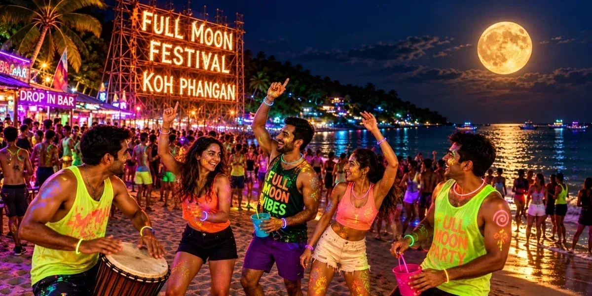 Koh Phangan Full Moon Festival Escape