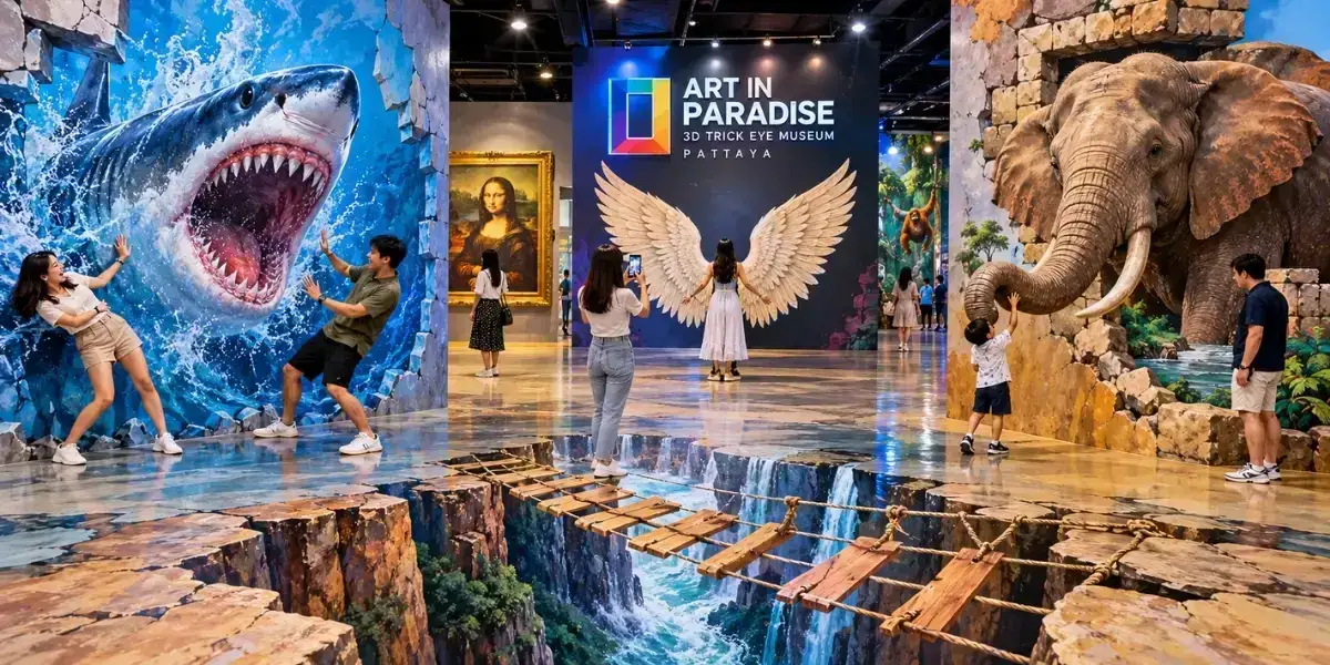 Art in Paradise 3D optical illusion museum Pattaya