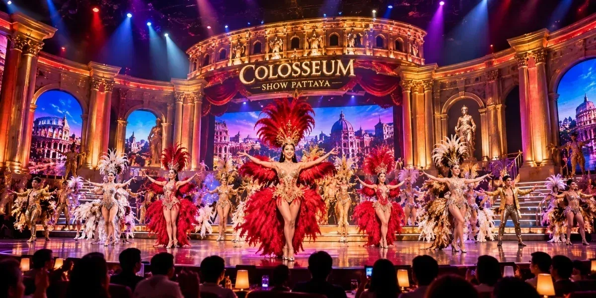 Colosseum Cabaret Show Pattaya amphitheatre dancers