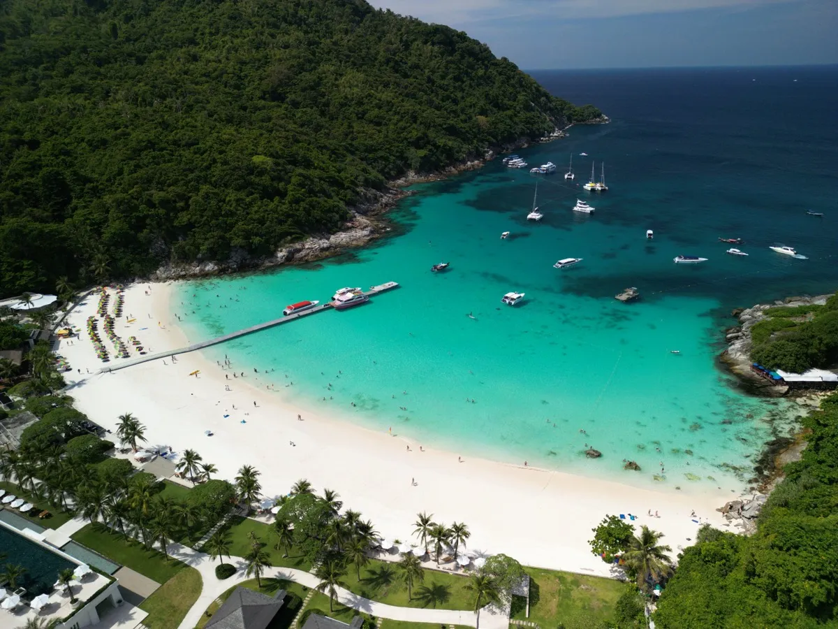 Coral Island Banana Beach and Racha Island turquoise snorkeling from Phuket