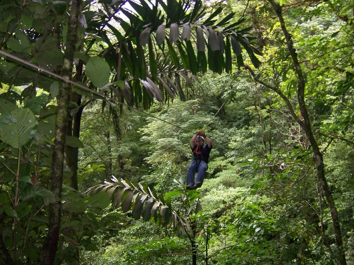 Hanuman World Phuket rainforest canopy zipline and roller coaster
