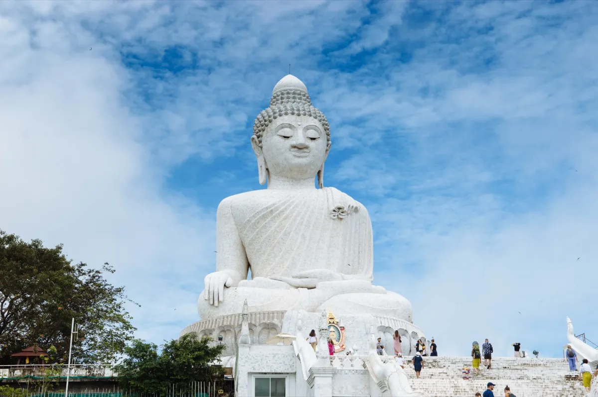 Phuket Big Buddha atop Nakkerd Hill and Wat Chalong temple tour