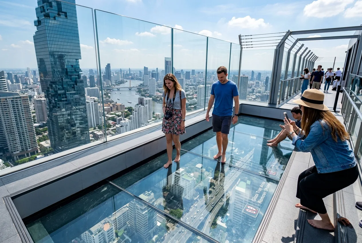 King Power Mahanakhon SkyWalk observation deck Bangkok